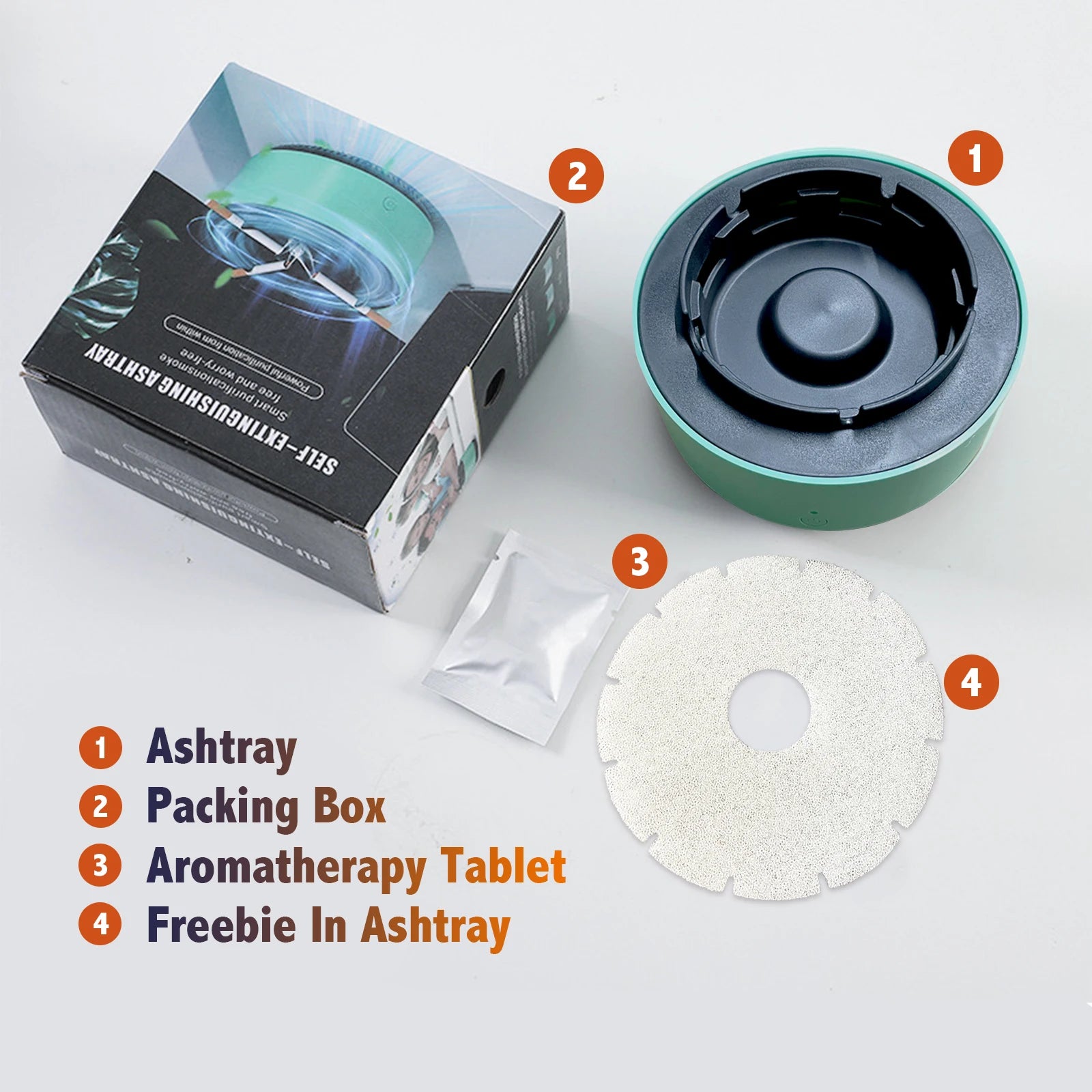 Smart Ashtray Air Purifier | Breathe Fresh, Live Clean