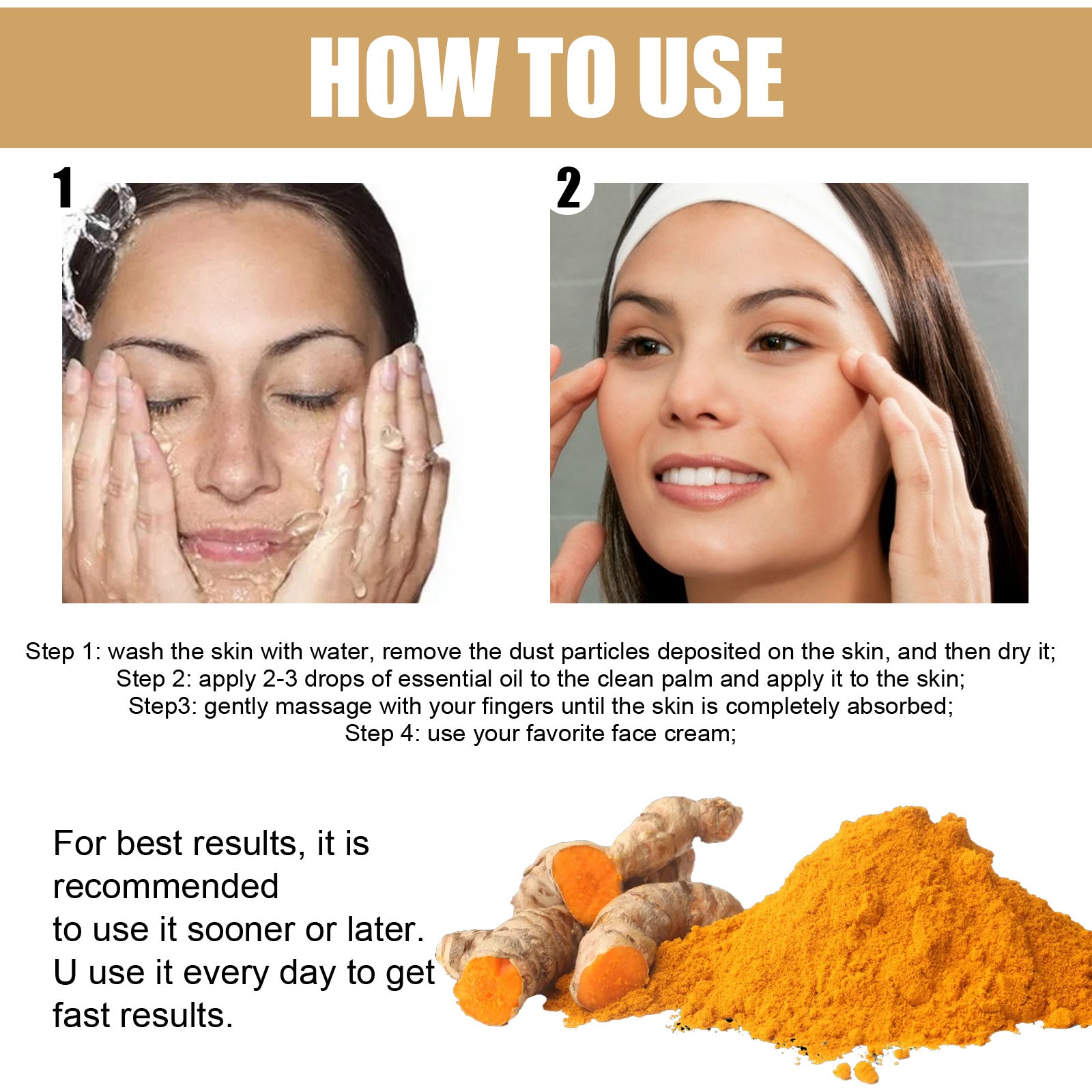 NOORWA Turmeric Dark Spot Corrector Serum - Image 2
